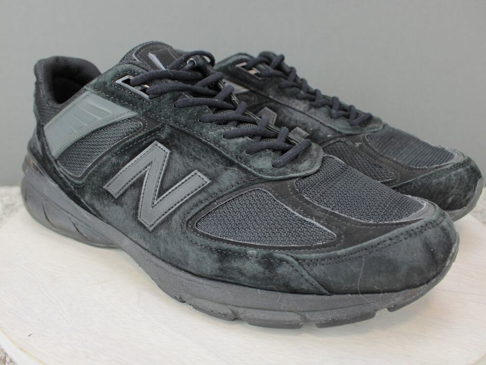 New Balance 990v5 Mens 14 4E Wide Black Made USA Running Walking Sneakers